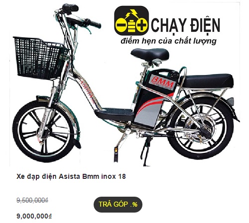 Xe đạp điện dưới 10 triệu đồng- Bmm AIMA